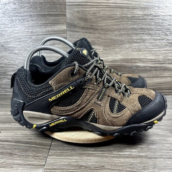 Merrell Other - Merrell Men's Brown/Black 0414 Hiking Shoes Size 8.5